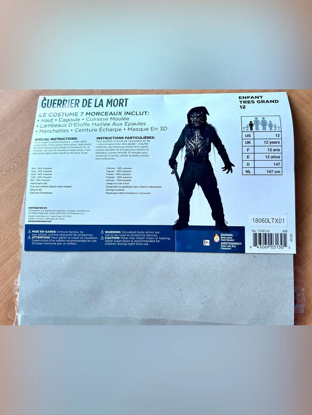Incharacter new costume